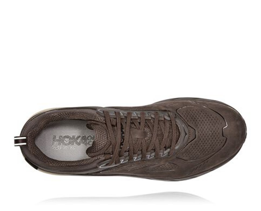 Hoka Australia One One Challenger Low GORE-TEX - Mens Trail Shoes Brown - TCEHO-3289